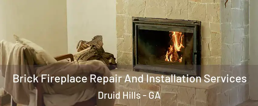  Brick Fireplace Repair And Installation Services Druid Hills - GA