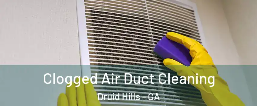  Clogged Air Duct Cleaning Druid Hills - GA
