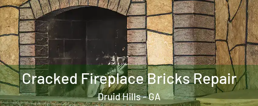  Cracked Fireplace Bricks Repair Druid Hills - GA