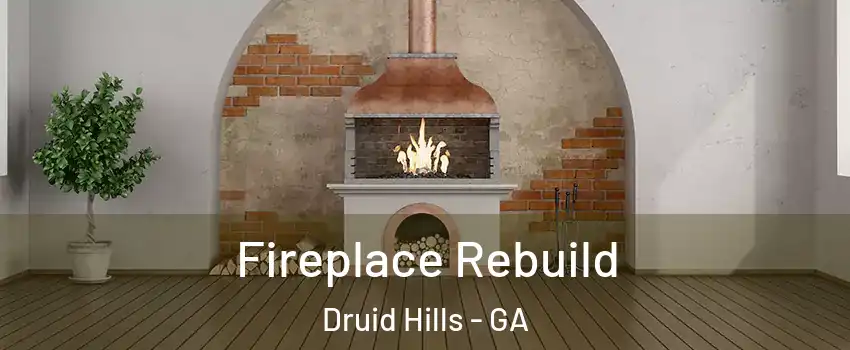  Fireplace Rebuild Druid Hills - GA