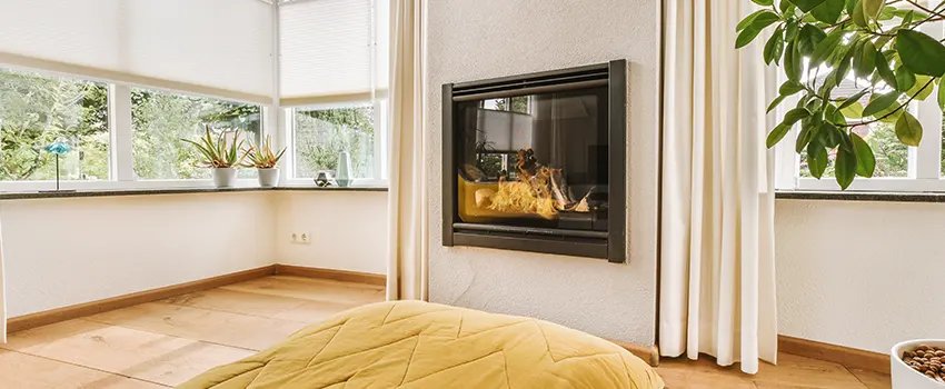 Residential Fireplace Ceramic Glass Installation in Druid Hills, GA