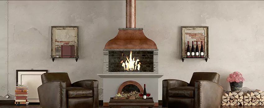 Thelin Hearth Products Providence Pellet Insert Fireplace Installation in Druid Hills, GA