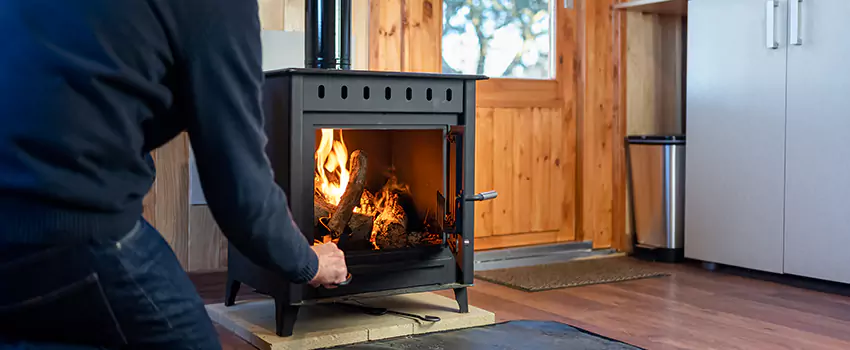 Open Hearth Wood Fireplace Installation in Druid Hills, GA