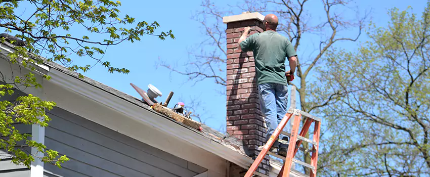 Vinyl and PVC Chimney Flashing Installation in Druid Hills, GA