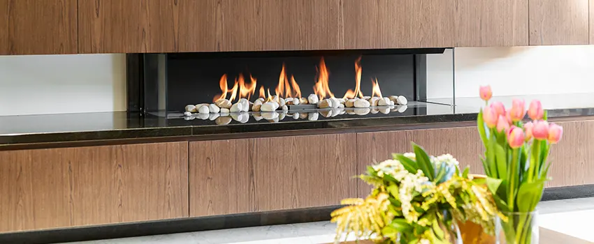 Double-height Fireplace Design Refurbishment in Druid Hills, Georgia