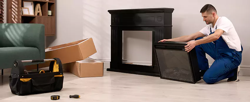 Old Rusted Metal Fireplace Repair And Replacement in Druid Hills, GA