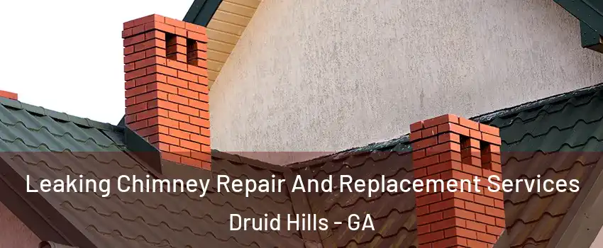  Leaking Chimney Repair And Replacement Services Druid Hills - GA