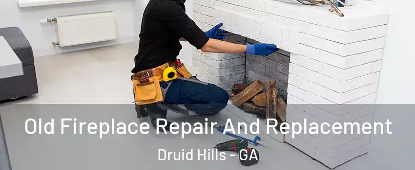  Old Fireplace Repair And Replacement Druid Hills - GA